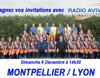 Gagnez vos invitations pour le Match MONTPELLIER / LYON