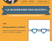 CAFE PSY – « LA JALOUSIE DANS TOUS SES ETATS » Avec Monique BATLAJ LOVICHI – Mercredi 1 Mars 2017