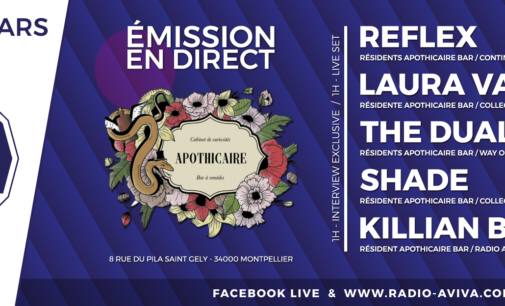 ELECTROVISION – MERCREDI 7 MARS 2018 – SPECIAL RESIDENTS APOTHICAIRE BAR